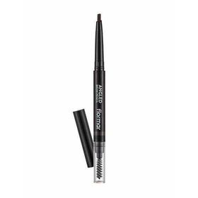 Flormar Angled Brow Pencil 04 Dark Brown Kaş Kalemi ve Fırçası