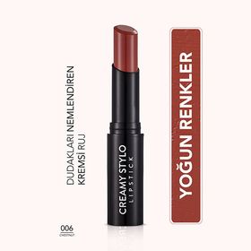 Flormar Creamy Stylo Lipstick Ruj - 06 Chestnut