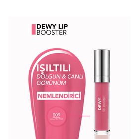 Flormar Dewy Lip Booster 09 Lollipop Pink Dudak Parlatıcısı