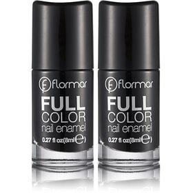Flormar FC32 Victory Of Black 2'li Full Color Yoğun Renk Veren İnce Yapılı Oje