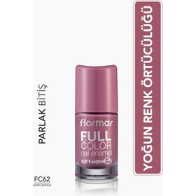 Flormar FC62 Berry Brown Full Color Yoğun Renk Veren İnce Yapılı Oje