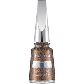 Flormar Glitter GL40 Golden Orchid Oje