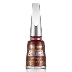 Flormar Glitter Nail Enamel GL29 Garnet Oje