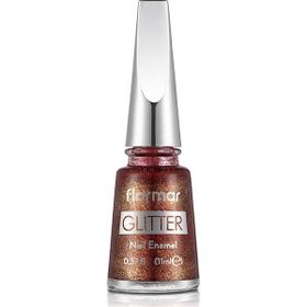 Flormar Glitter Nail Enamel GL29 Garnet Oje