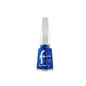 Flormar Glitter Sapphire Shine 07 Parlak Bitişli Simli Oje