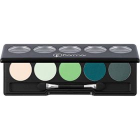 Flormar Green Color Eyeshadow Transforming Far Paleti