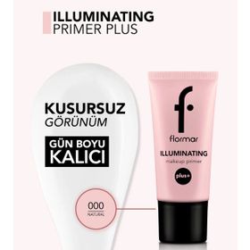 Flormar Illuminating Primer 000 Plus Işıltı Veren Kremsi Makyaj Bazı
