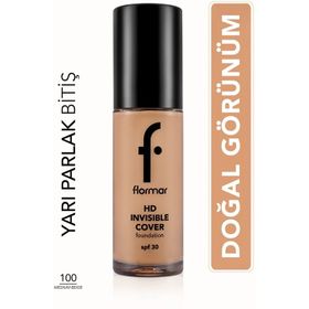 Flormar Invisible Cover Hd Medium Beige Fondöten