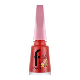 Flormar Jl105 My Strawberry Smoothie Juicy Fruits Jelly Look Yüksek Pigmentli ve Parlak Bitişli Jel Görünümlü Oje