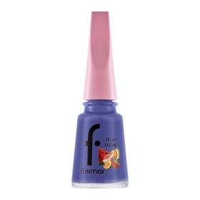 Flormar Jl96 Concord Grape Juicy Fruits Jelly Look Yüksek Pigmentli ve Parlak Bitişli Jel Görünümlü Oje