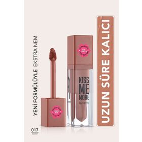 Flormar Kiss Me More Lip Tattoo 017 Nudist Likit Mat Ruj