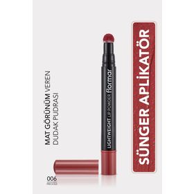 Flormar Lightweight Lip Powder 006 Precious Ruj