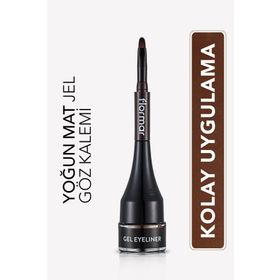 Flormar Mat 003 Bole Brown Jel Eyeliner
