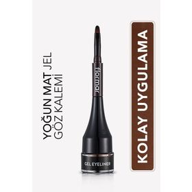 Flormar Mat 003 Bole Brown Jel Eyeliner