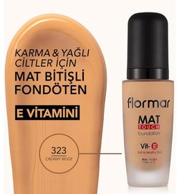 Flormar Mat Touch M323 Creamy Beige Fondöten