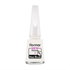 Flormar Maxi Brush 319 White Dance Oje