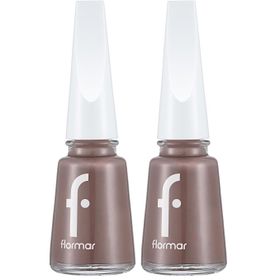 Flormar Maxi Brush 427 2'li Sandstone Oje
