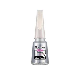 Flormar Maxi Brush Pearly PL390 Stylish Silver Oje