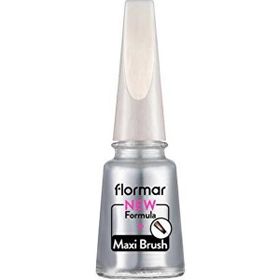 Flormar Maxi Brush Pearly PL390 Stylish Silver Oje
