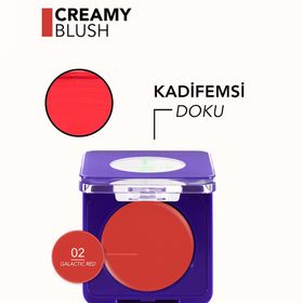 Flormar Metaglam 2 Galactıc Red Krem Allık