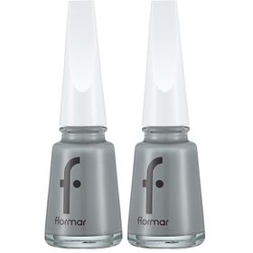 Flormar Nail Enamel 2 Adet 458 Princess Castle Klasik Parlak Bitişli Yüksek Pigmentli Oje
