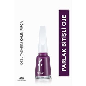 Flormar Nail Enamel 410 Lavender Dreams Klasik Parlak Bitişli Yüksek Pigmentli Oje