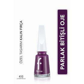 Flormar Nail Enamel 410 Lavender Dreams Klasik Parlak Bitişli Yüksek Pigmentli Oje