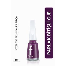 Flormar Nail Enamel 410 Lavender Dreams Klasik Parlak Bitişli Yüksek Pigmentli Oje