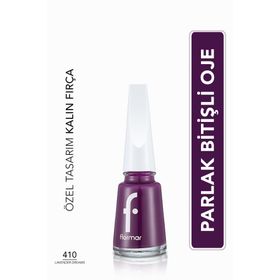 Flormar Nail Enamel 410 Lavender Dreams Klasik Parlak Bitişli Yüksek Pigmentli Oje