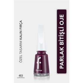 Flormar Nail Enamel 483 Queen Zenobia Klasik Parlak Bitişli Yüksek Pigmentli Oje
