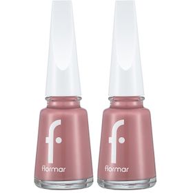 Flormar Nail Enamel 502 Slow Dancing 2'li Klasik Parlak Bitişli Yüksek Pigmentli Oje