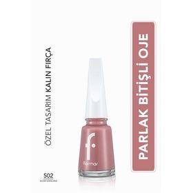 Flormar Nail Enamel 502 Slow Dancing Klasik Parlak Bitişli Yüksek Pigmentli Oje