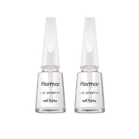 Flormar Nail Enamel No:301 Şeffaf Oje