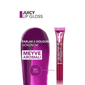 Flormar No: 01 Raspberry Juicy Lip Gloss Meyve Aromalı Renkli Dudak Parlatıcısı
