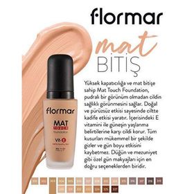 Flormar No:M303 Classic Beige 30 ml Mat Fondöten