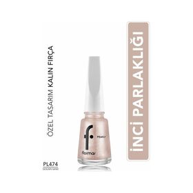 Flormar Pearly PL474 Golden Sand Yoğun Pigmentli ve Sedef Yansımalı Oje