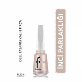 Flormar Pearly PL474 Golden Sand Yoğun Pigmentli ve Sedef Yansımalı Oje