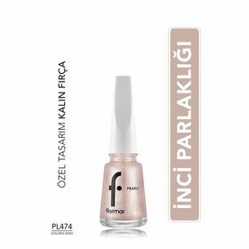 Flormar Pearly PL474 Golden Sand Yoğun Pigmentli ve Sedef Yansımalı Oje