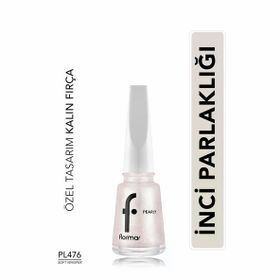 Flormar Pearly PL476 Soft Whisper Yoğun Pigmentli ve Sedef Yansımalı Oje