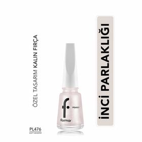 Flormar Pearly PL476 Soft Whisper Yoğun Pigmentli ve Sedef Yansımalı Oje