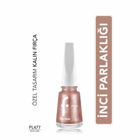 Flormar Pearly PL477 Rosy Opal Yoğun Pigmentli ve Sedef Yansımalı Oje