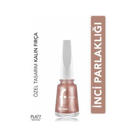 Flormar Pearly PL477 Rosy Opal Yoğun Pigmentli ve Sedef Yansımalı Oje