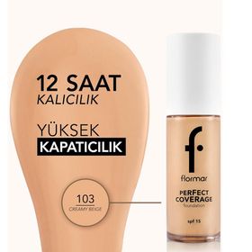 Flormar Perfect Coverage 103 Creamy Fondöten