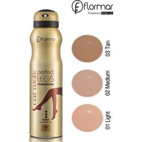 Flormar Perfect Legs 02 Medium Sprey Bacak Fondöteni