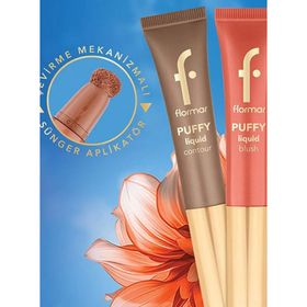 Flormar Puffy Liquid Blush 003 Rosy Glow Likit Allık