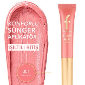 Flormar Puffy No: 01 Pinky Glow Likit Allık