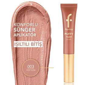 Flormar Puffy No: 03 Rosy Glow Likit Allık