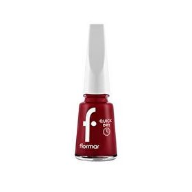 Flormar Quick Dry 006 Fiery Red Hızlı Kuruyan Yoğun Pigmentli Oje