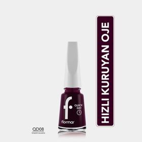 Flormar Quick Dry 008 Tender Salmon Hızlı Kuruyan Yoğun Pigmentli Oje