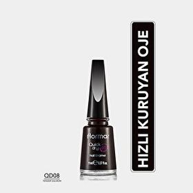 Flormar Quick Dry 008 Tender Salmon Hızlı Kuruyan Yoğun Pigmentli Oje